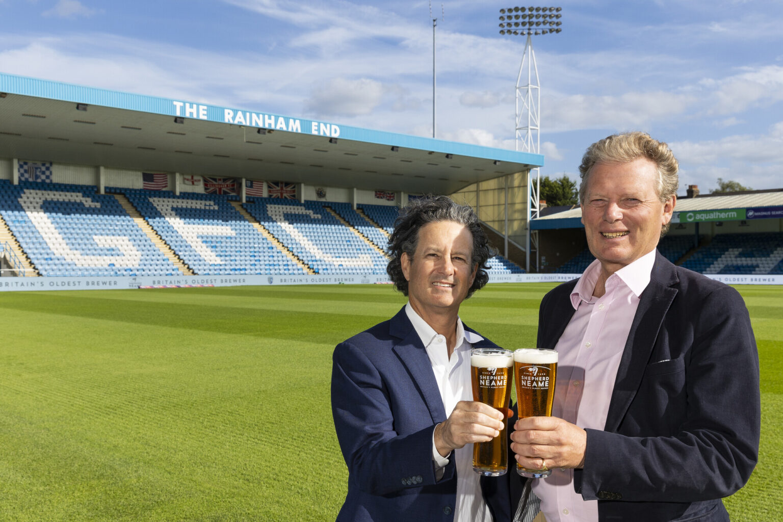 Shepherd Neame Kicks Off New Partnership Deal With Gillingham Football ...